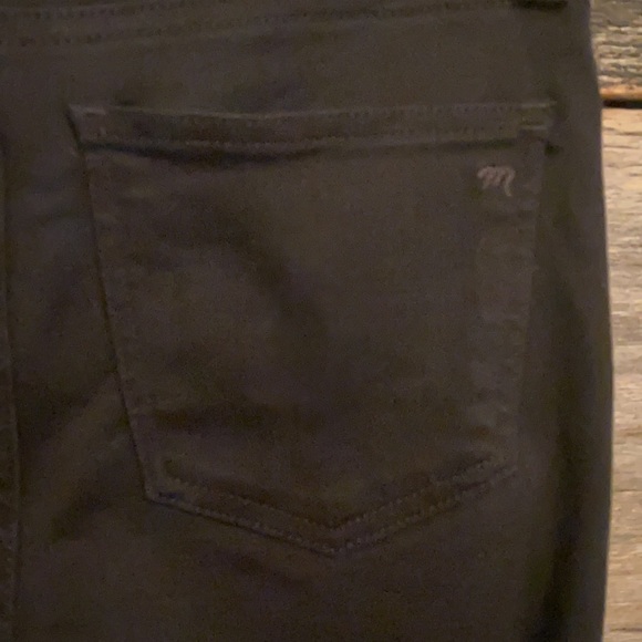 Rare Tall Long Madewell 9” Black High Rise Jeans - Picture 8 of 11